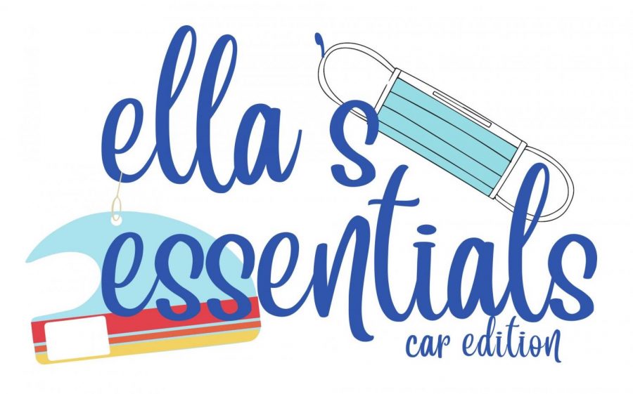 Ella’s Essentials: Car Edition Logo made by Gina Princivalle designed with Adobe Illustrator.