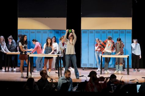 A scene from Mounts production of Freaky Friday. The sold-out show left us laughing and crying. 