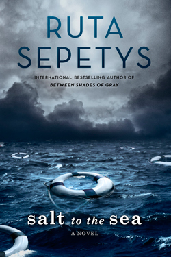 Salt to the Sea by Ruta Sepetys is a young adult historical fiction novel set in WWII.