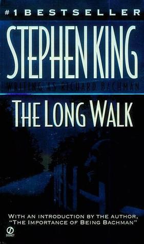 “The Long Walk” by Richard Bachman (Stephen King) details the journey of Ray Garraty and his 99 competitors on the walk of a lifetime.