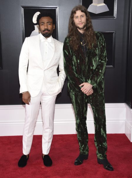 Childish Gambino and Ludwig Göransson at 60th annual Grammy Awards 
