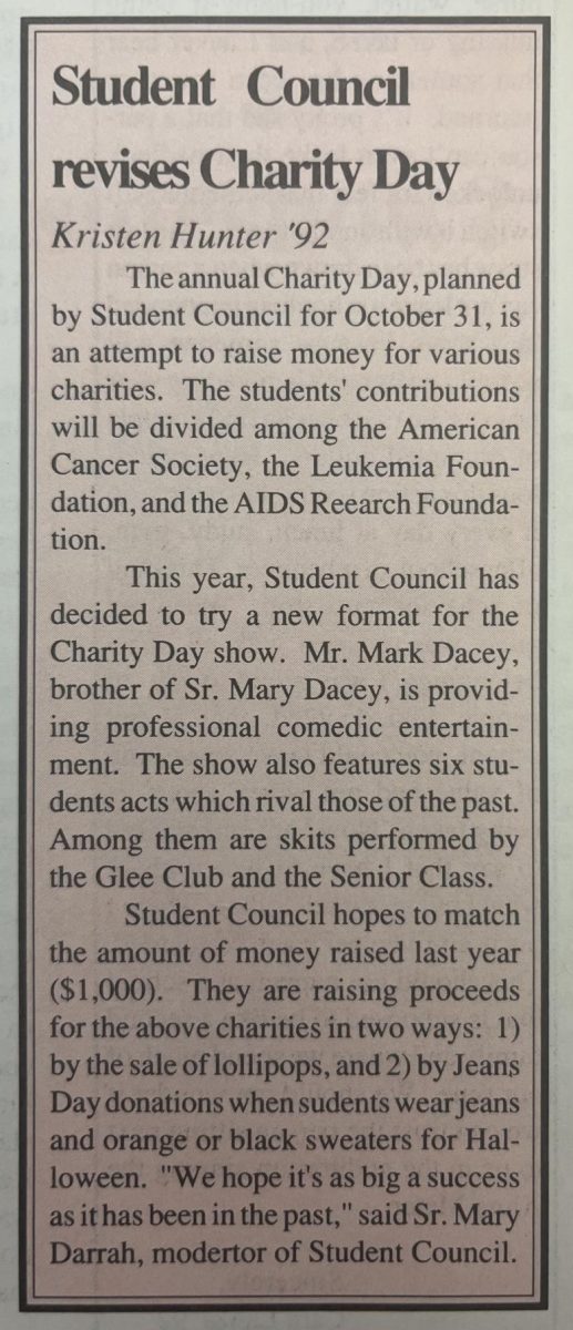 This article from The Campanile shows the fun enhancements made to Charity Day through the years. 