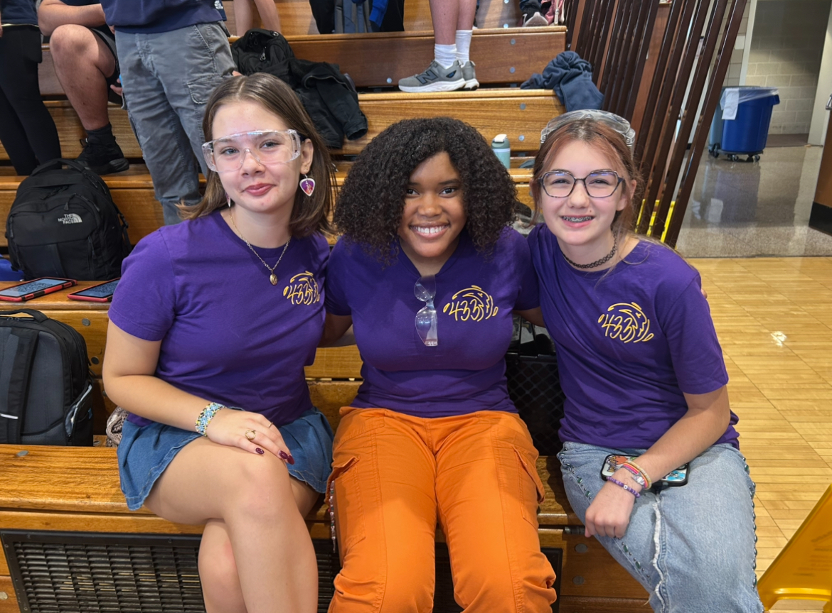 Marlee Larson ‘27, Halo Hall ‘27, and Julia Terkhorn ‘29 pose together in the stands, waiting for their turn to compete. 

Student members come to competitions on their weekends to get the chance to put their team name on the leaderboard, contributing their time and effort to the team. GirlPOWER is just one of the many events that Firebirds participates in, using their unmatched talent, smarts, and teamwork to bring home countless awards for their school. 

“In robotics I am a part of the administration and marketing team and I mainly work on the Impact Award Submission.” Marlee Larson, ‘27 said, 
“GirlPOWER is really important to me because it provides a space for women in STEM to truly be able to shine and showcase their talents, ensuring that women in FIRST have the opportunity to develop their skills and confidence in a field that is very often male dominated.”
