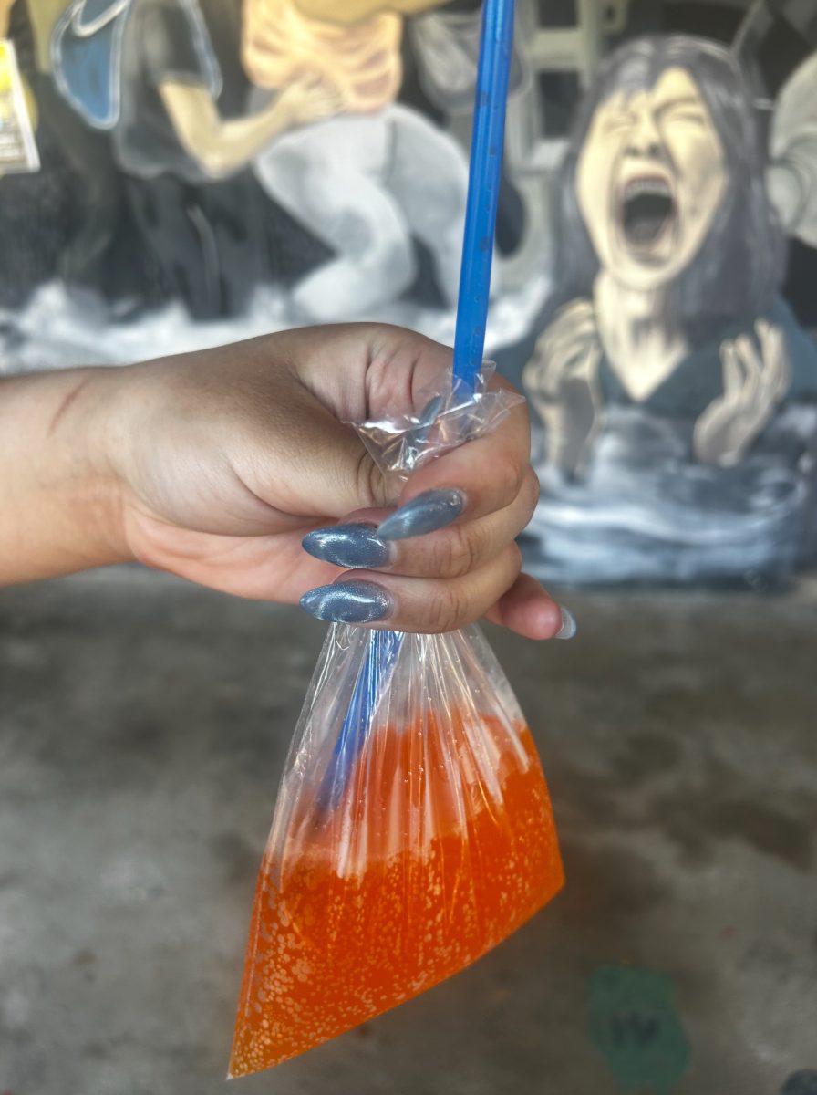 Soda in a bag.