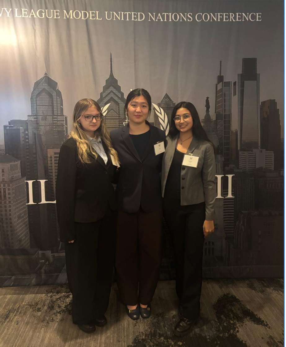 Mount Students Debate Global Issues at Model UN Conference in Philadelphia