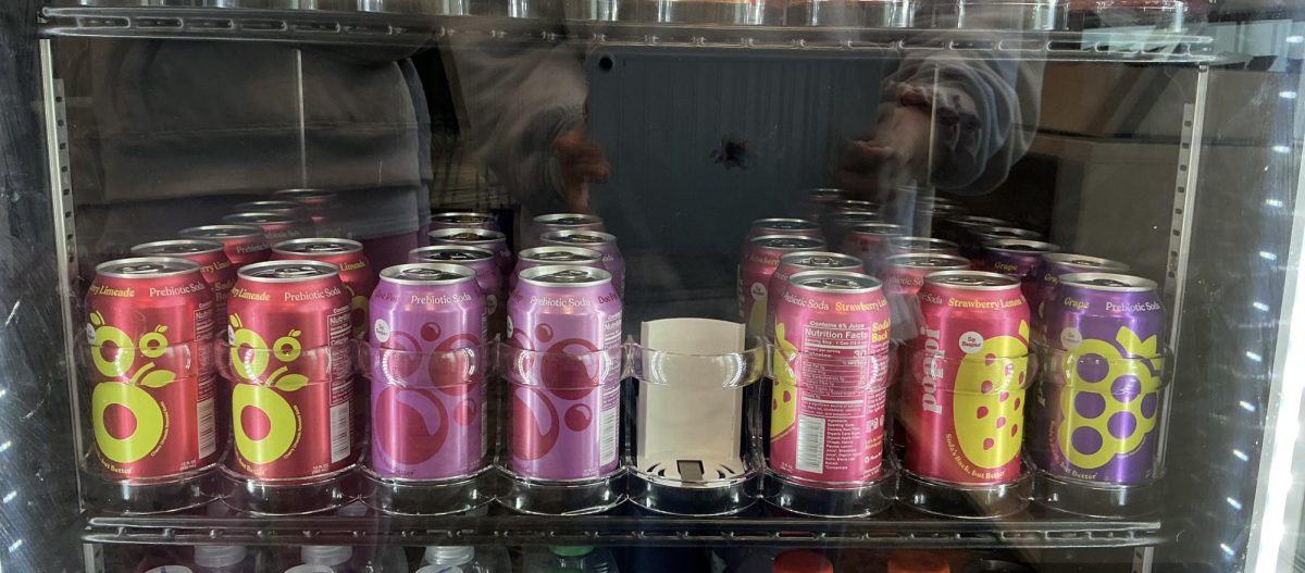 Poppi flavors served at Ma-wa, with the Shirley Temple flavor sold out.
