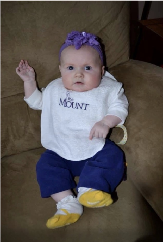 Baby showing her Mount spirit.