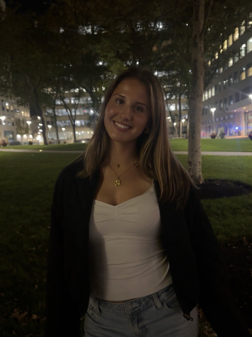 Emily Penza in Boston for Head of the Charles. 